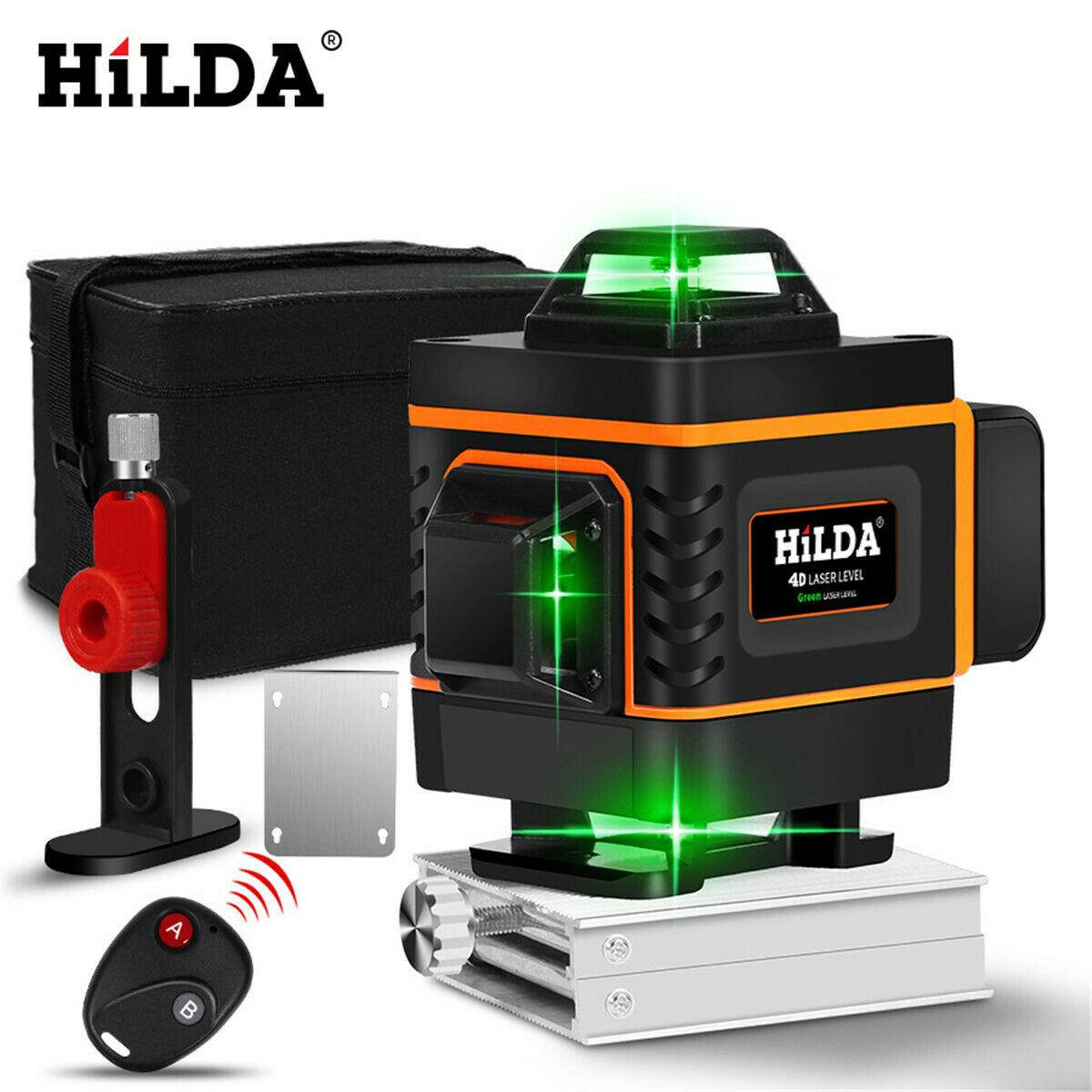 

Лазерный нивелир HiLDA 4D-16 уровень зеленый 16 лучей Versia 1 4D-16-V1