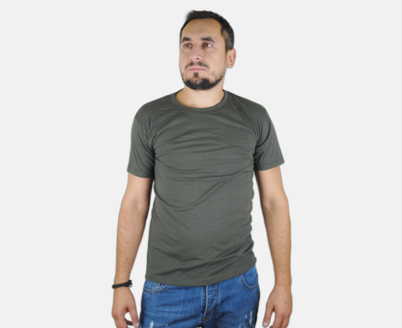 

Мужская Футболка Классическая Fruit of the loom Светлый Графит 61-036-Gl S