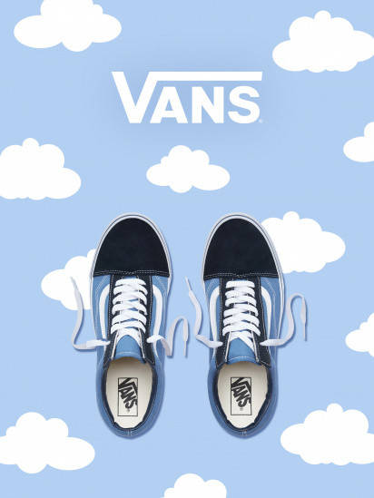 

Оригінальні чоловічі кеди Vans Old Skool (VN000D3HNVY1) 45, Синий