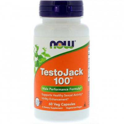 

Тестостероновый бустер NOW Foods TestoJack 100 60 caps