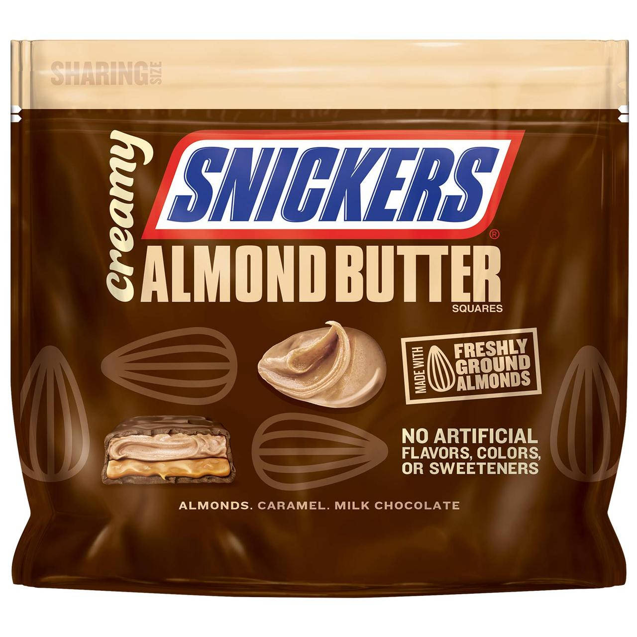

Конфеты Snickers Creamy Almond Butter Candy Bars 218.3g