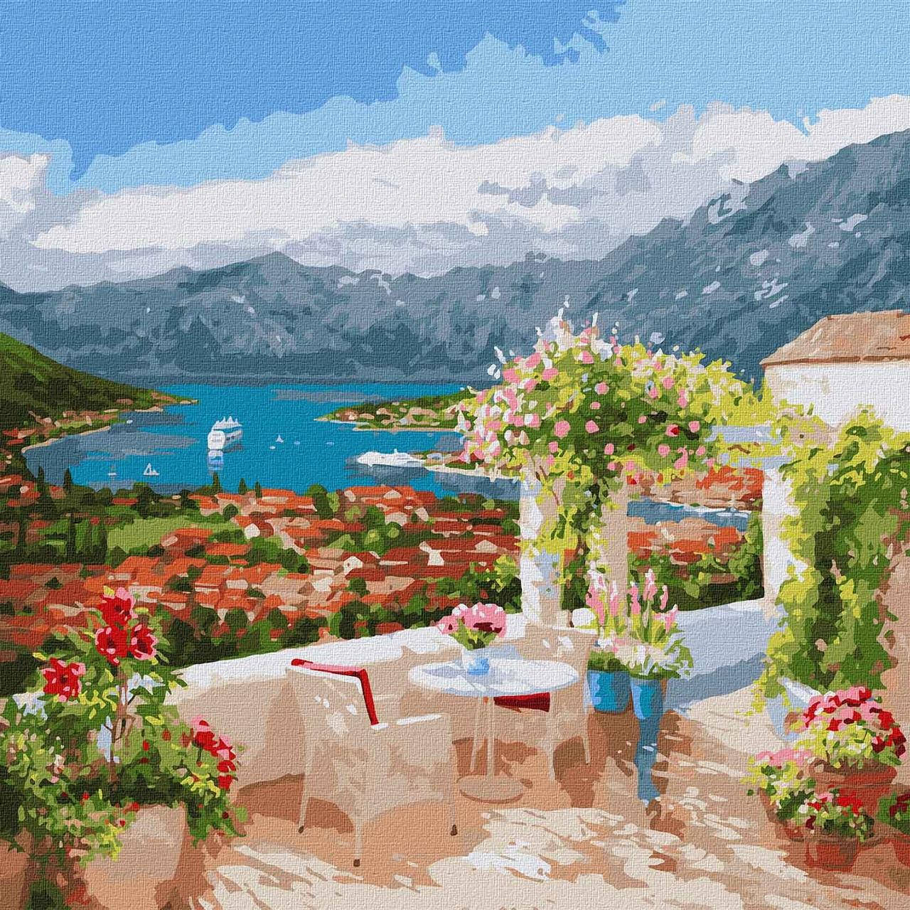 

Картина по номерам KHO3592 Которская бухта ©Ira Volkova, 50*50см Идейка