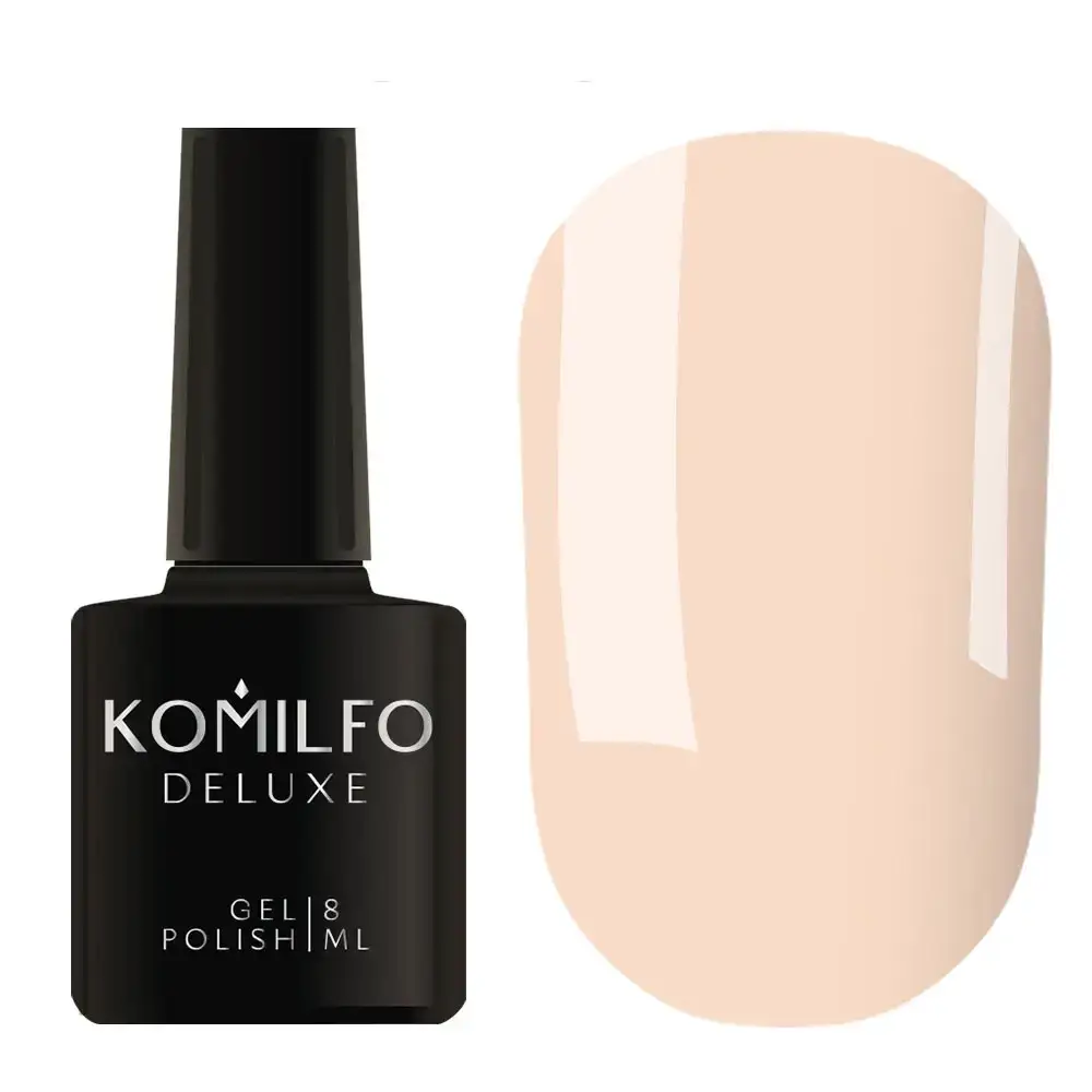 

Гель-лак Komilfo Deluxe Series №D006 (телесный нюд, эмаль), 8 мл