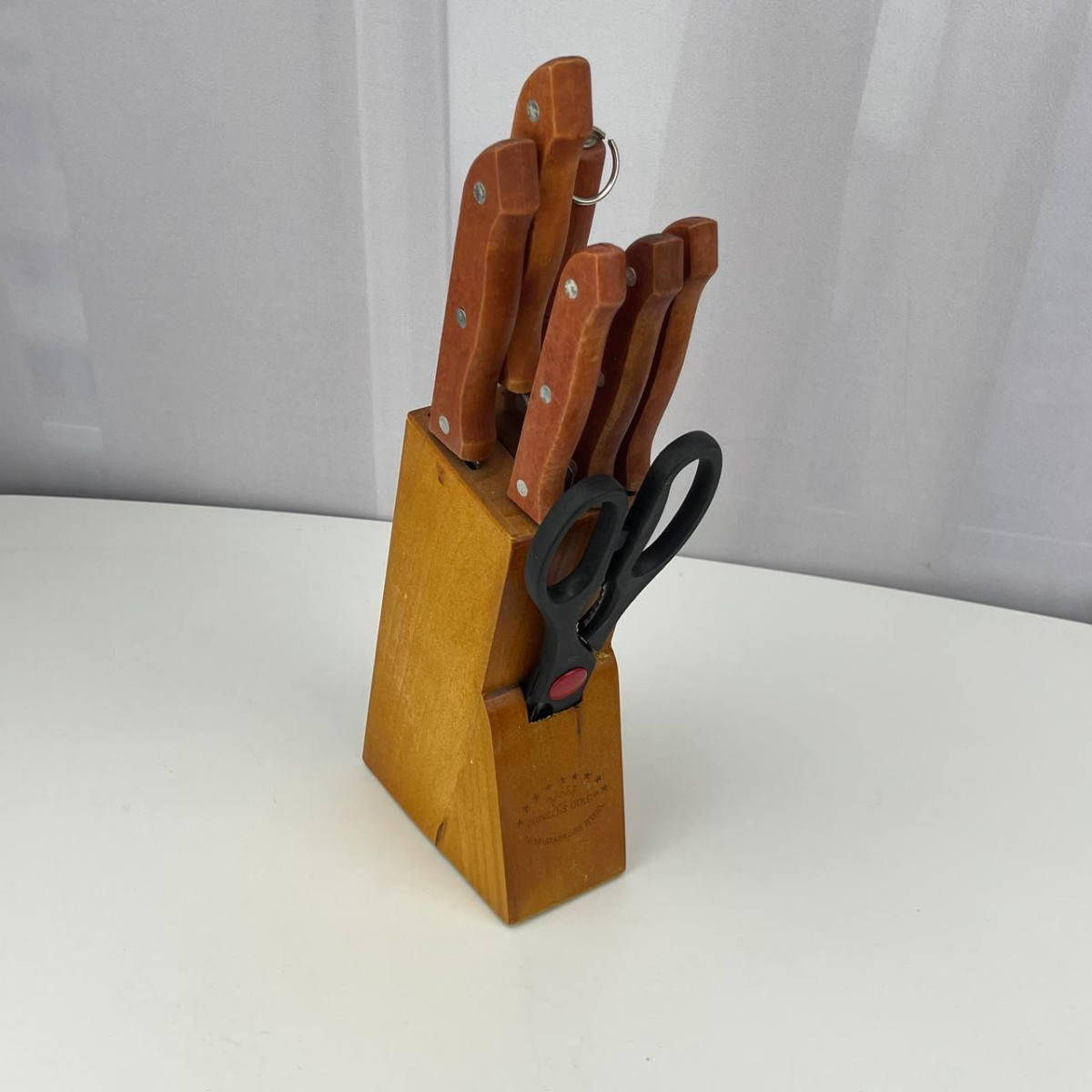 

Набор кухонных ножей Princess Gold PG-408WDN 8 предметов (уценка)