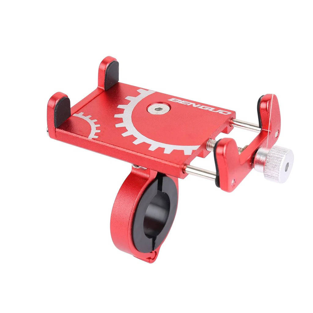 

Велодержатель для телефона, смартфона Benguo bg-087 алюминий, красный