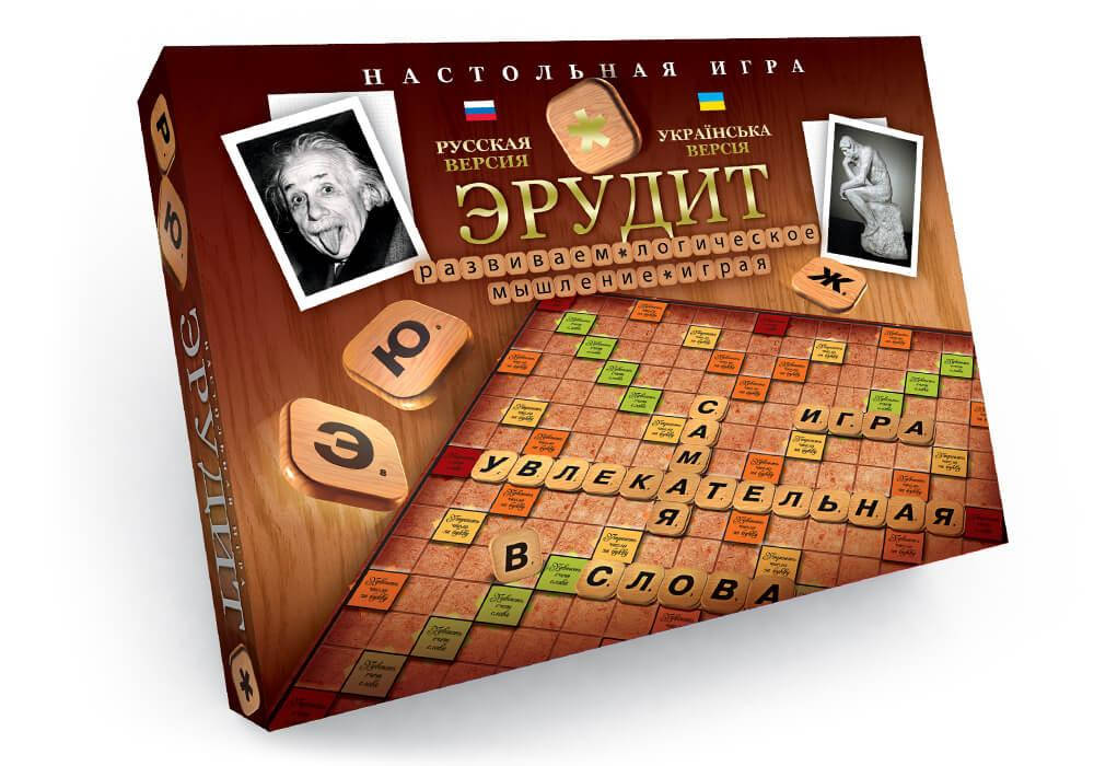 

Игра большая настольная "Эрудит" Danko Toys