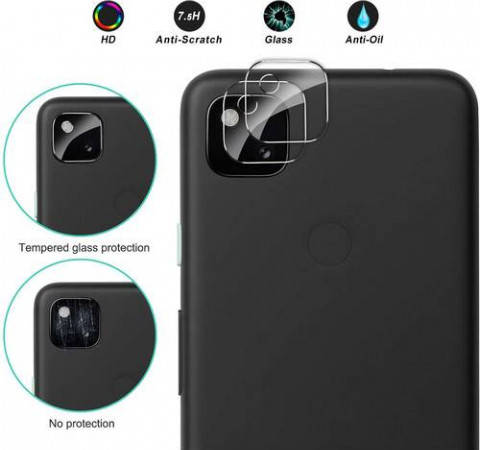 

Прозрачное защитное стекло на камеру Google Pixel 4A для камеры, Прозрачный