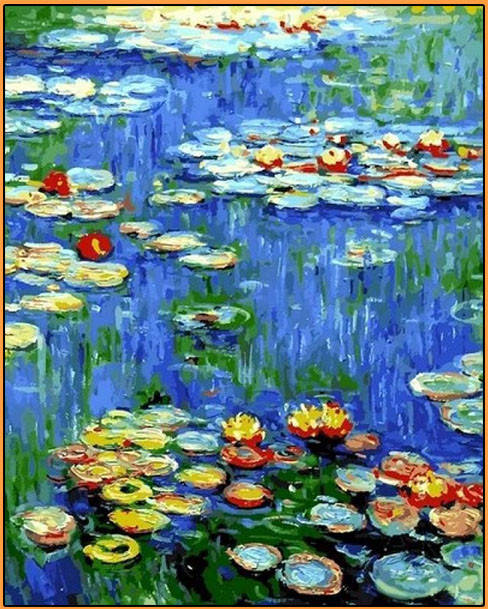 

Картина по номерам Babylon Premium Водяные лилии Клод Моне 40x50 см (в коробке) арт.NB1103R