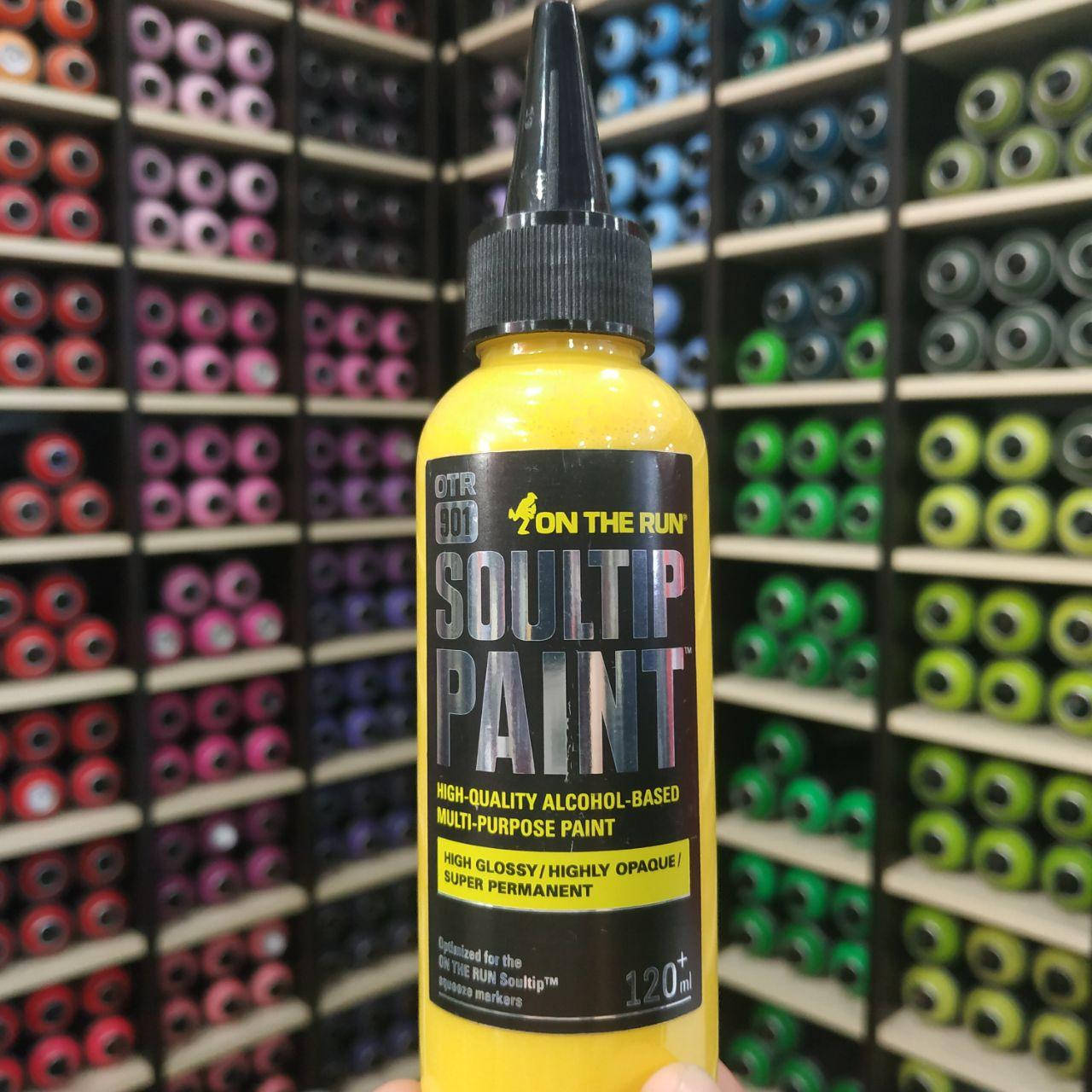 

Заправка для маркеров On the Run 901 - YELLOW (Желтый) 120мл