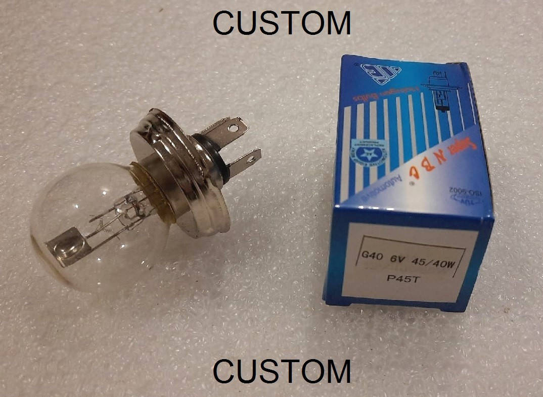

Лампа 6v 45/40 G40