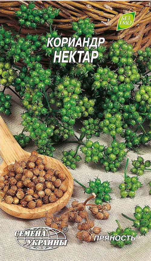 

Коріандр Нектар 3г (ТМ Семена Украины)