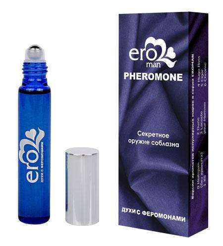 

МУЖСКИЕ ДУХИ "EROMAN №3" С ФЕРОМОНАМИ флакон ролл-он 10 мл в коробке
