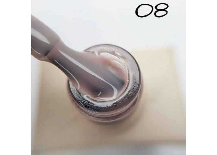 

Rubber French Base "Master Professional" (Каучуковая Камуфлирующая База) 10 мл №8