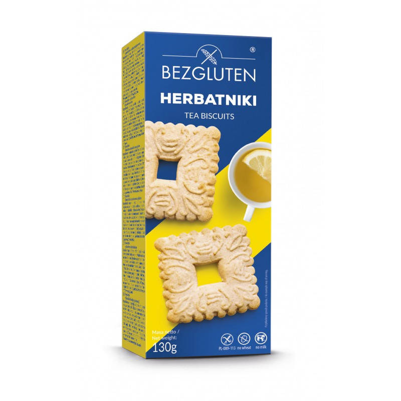 

Печенье без глютена к чаю Bezgluten 130г