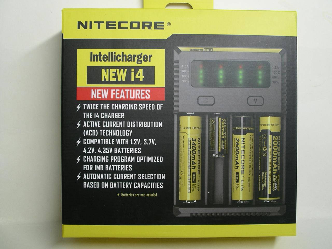 

Зарядное устройство Nitecore NEW i4