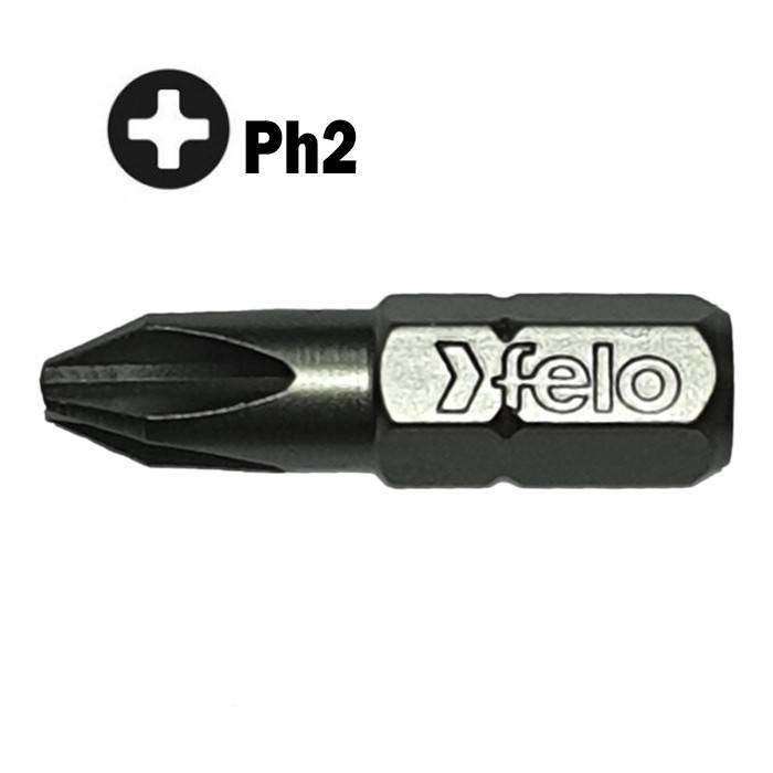 

Бита PH-2 25мм. Felo\Germany (1шт.)