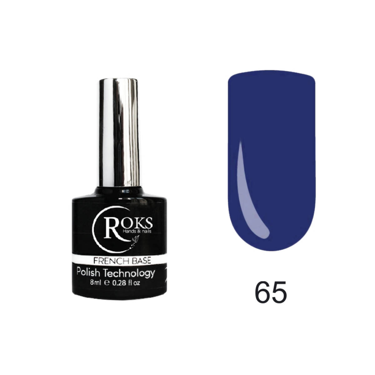 

Базовое покрытие ROKS Rubber Base French №65 8 мл