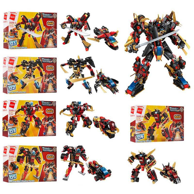 

Конструктор- трансформер Qman "Робот" 3105