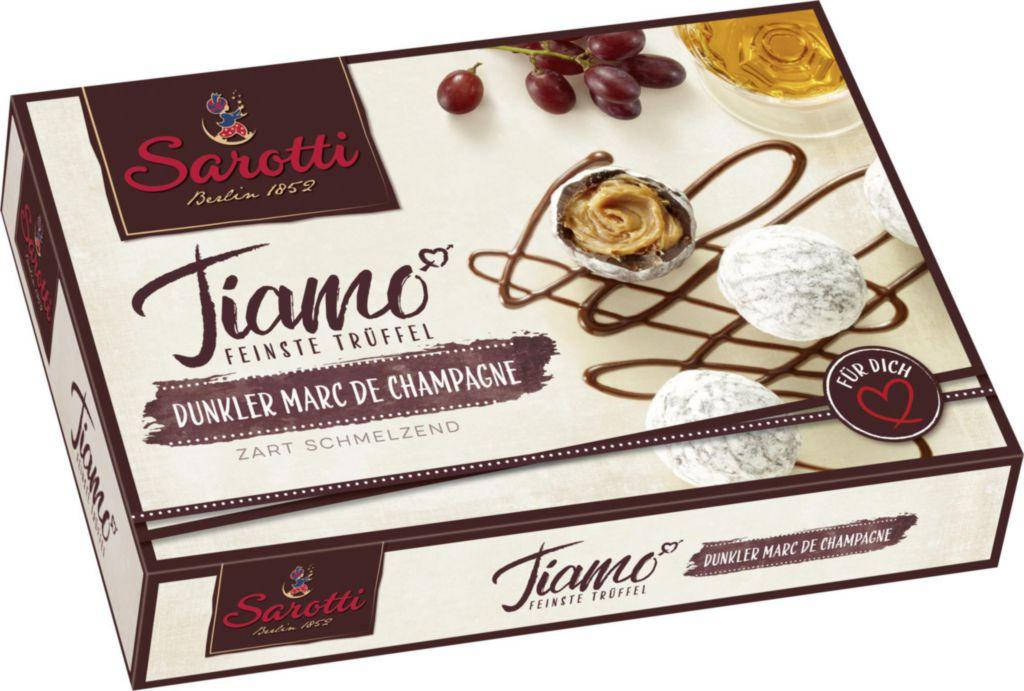 

Конфеты Sarotti Tiamo Dunkler Marc Truffel 125g