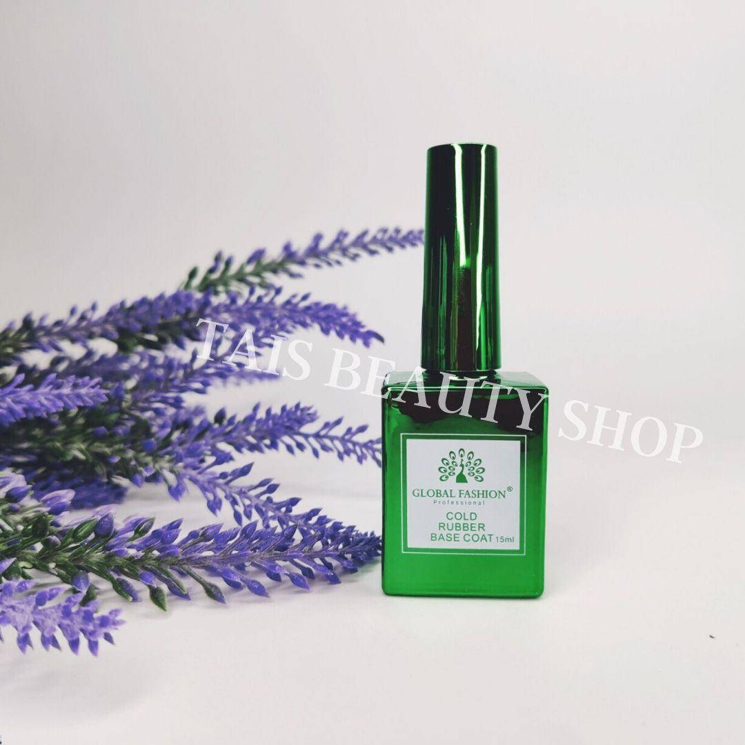 

Каучуковая база для гель лака от ТМ Global Fashion Gold ruberr base coat 15 мл