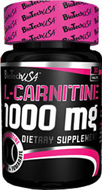 

Л-карнитин - L-Carnitine 1000 - BioTech - 30 таб