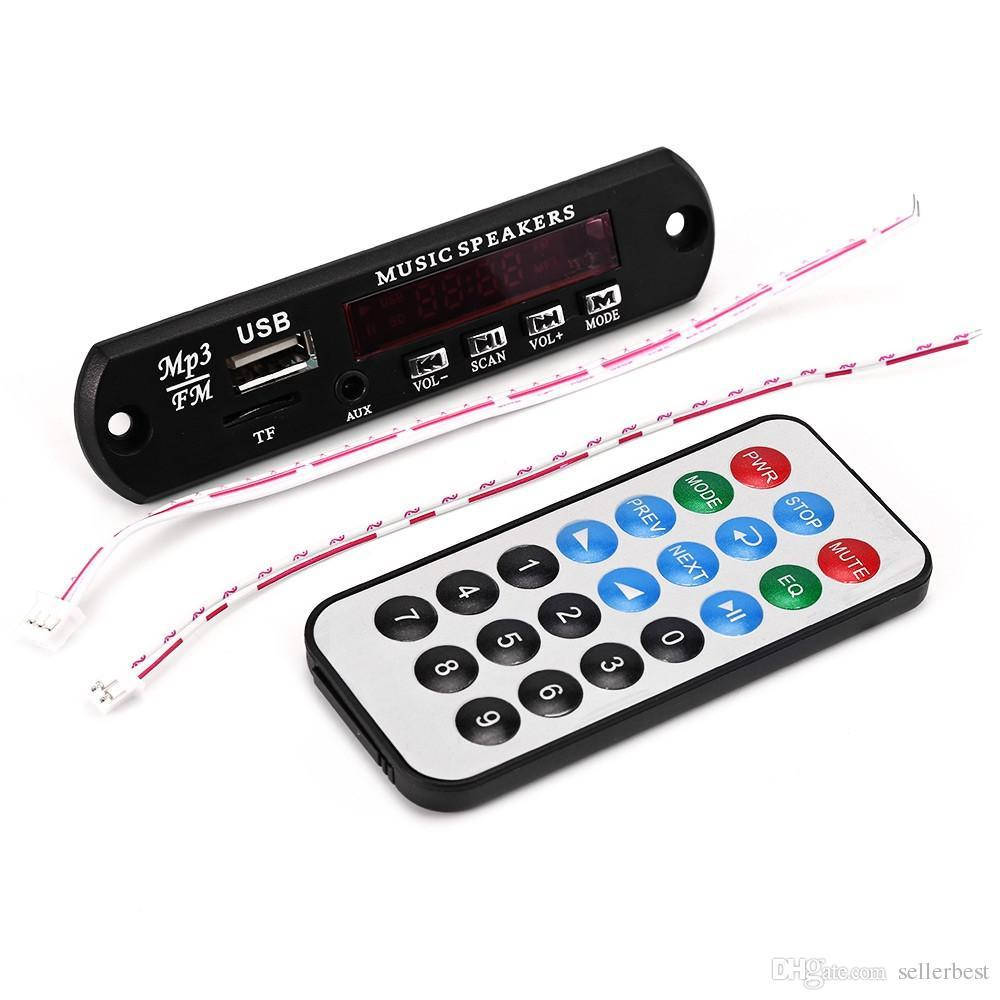 

Встраиваемый MP3 плеер, FM модуль USB microSD, 12В