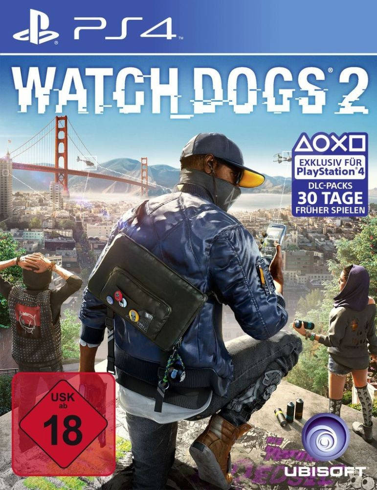 

Watch Dogs 2 PS4 (русская версия)