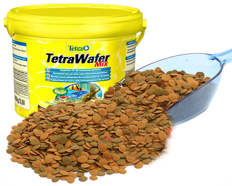 

TetraWafer Mix - основной корм для донных рыб 100 г (200 мл)
