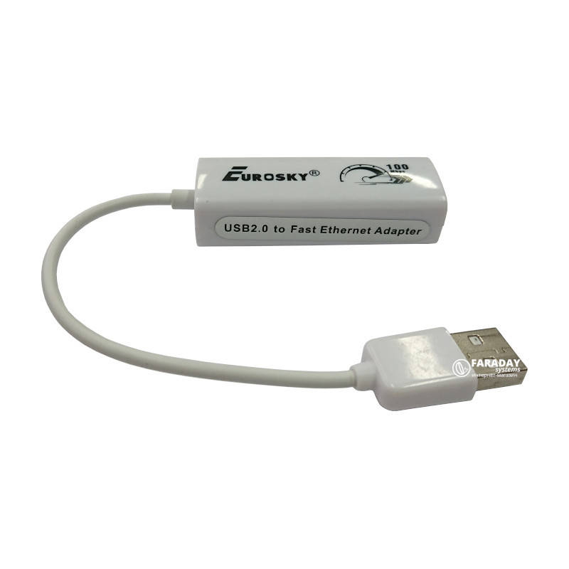 

USB-LAN адаптер Eurosky 100 Мбит
