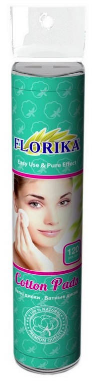 

Косметические ватные диски Florika 120 шт.