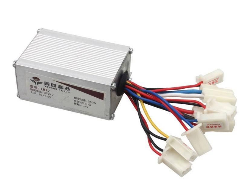 

Контроллер Small LB27 для щеточных двигателей 24V250W