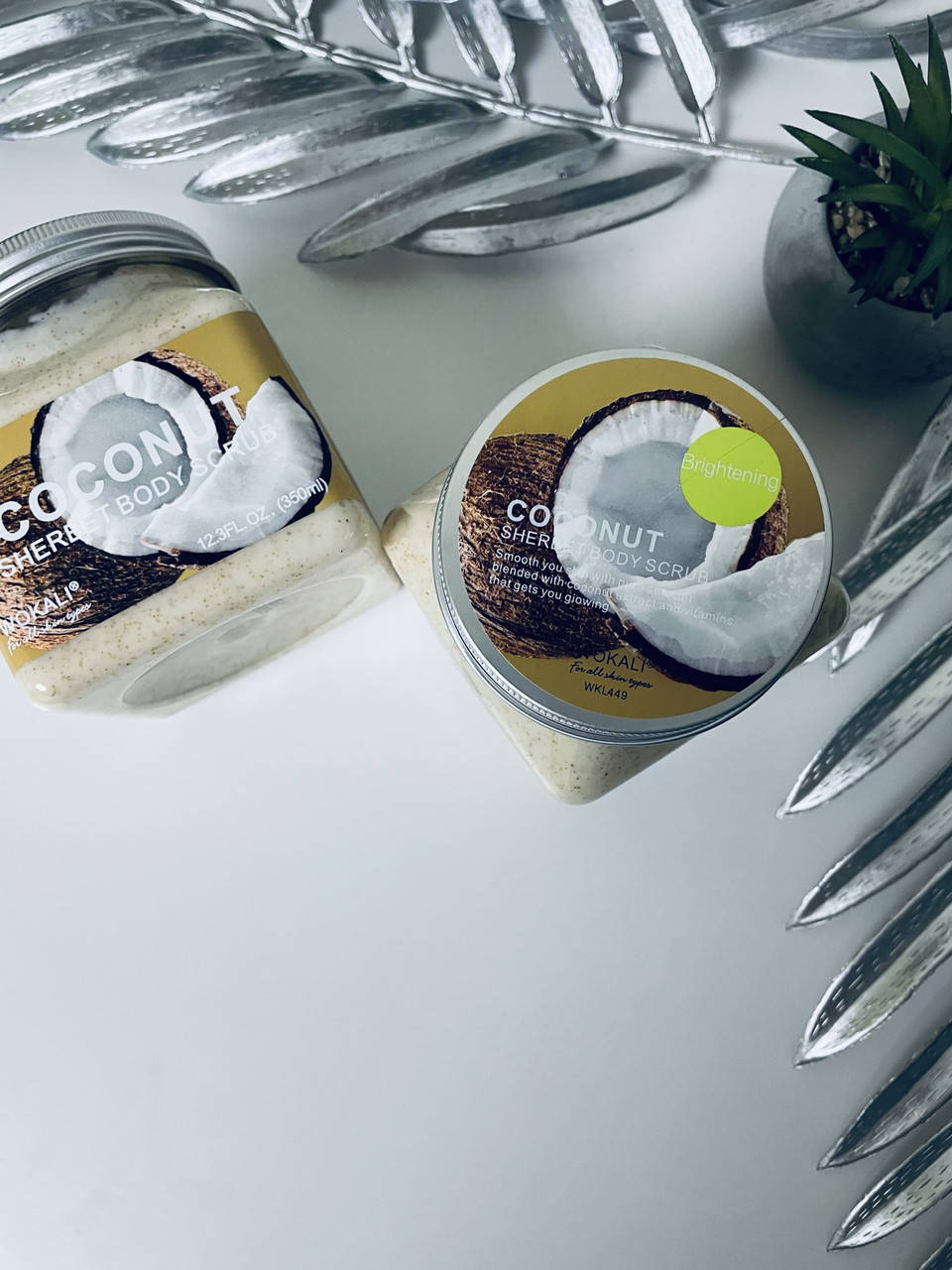 

Скраб для тела с кокосом Wokali Coconut Sherbet Body Scrub