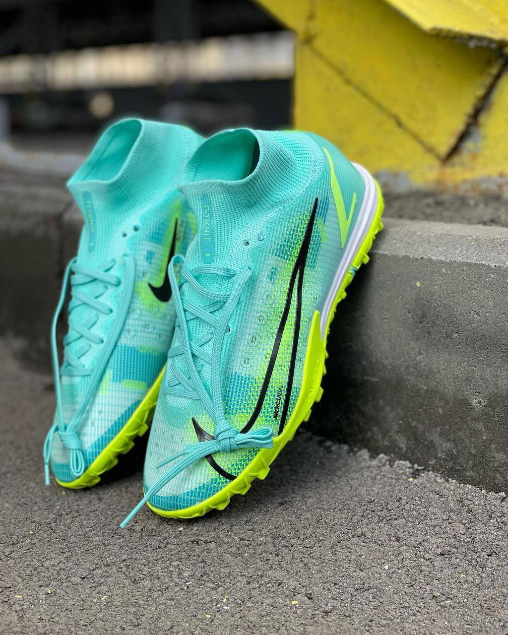 

Сороконожки Nike Mercurial Superfly 9/найк меркуриал суперфлай 42, Зелёный