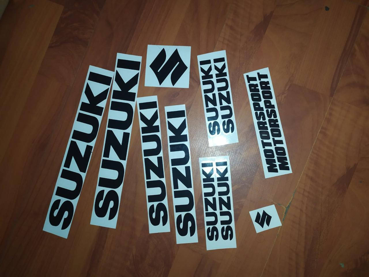 

Наклейки SUZUKI винил Качественные