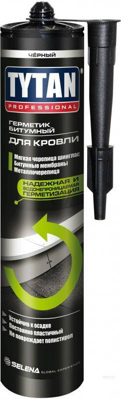 

Герметик битумный для кровли Tytan 310ml черный