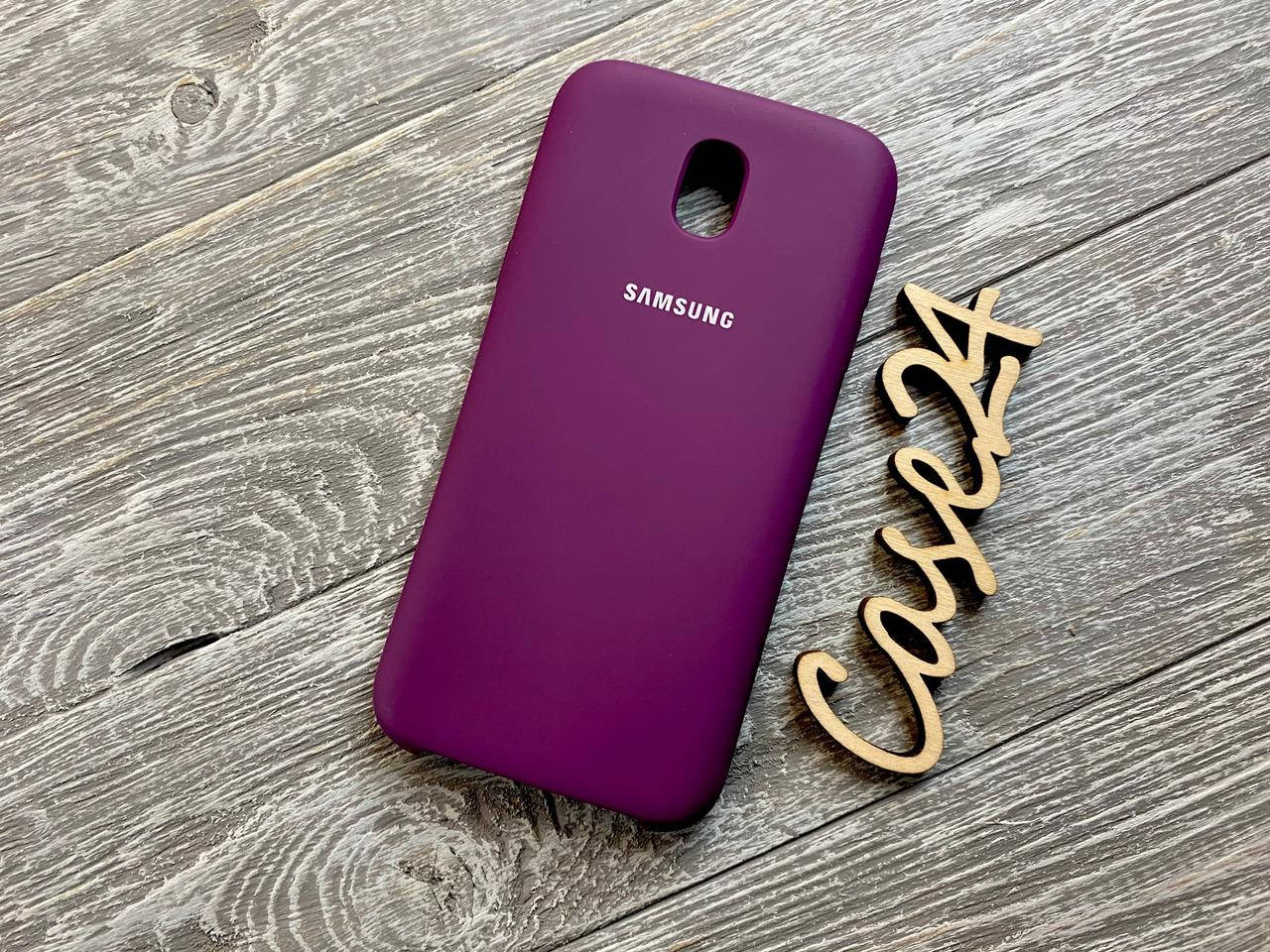 

Чехол Soft touch для Samsung Galaxy J5 2017 J530 (8 цветов) баклажановый