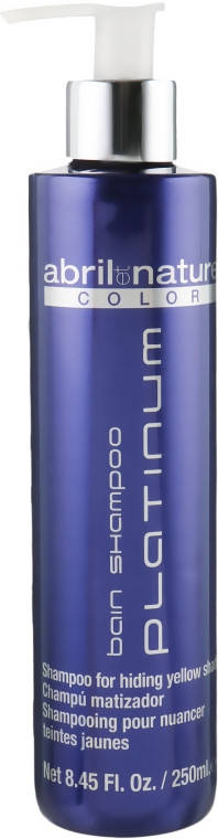 

Маска с антижелтым эффектом Abril et Nature Color Platinum Toner Blonde Hair