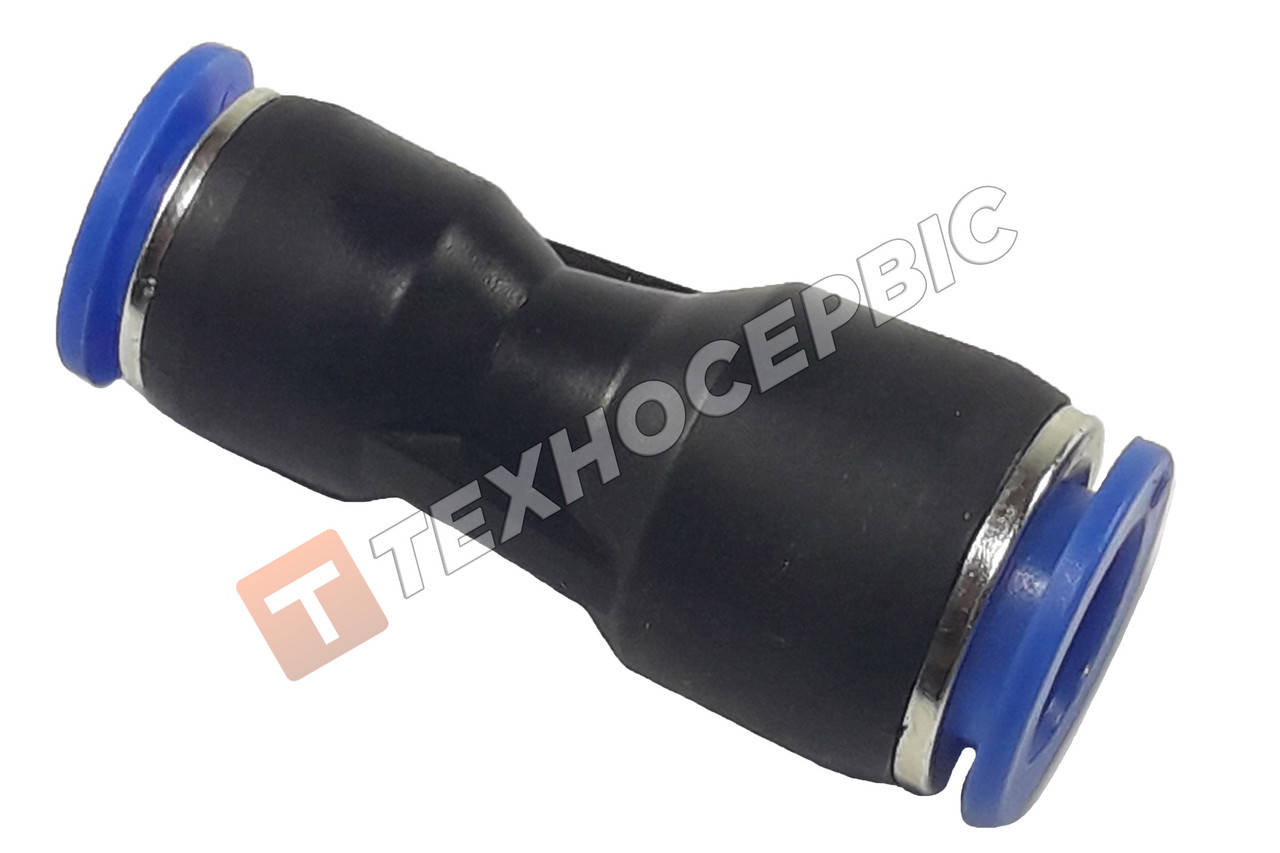 

Соединитель тормозной трубки прямой переходной пластиковый (аварийный фитинг, спасатель) Ø10мм- Ø8мм