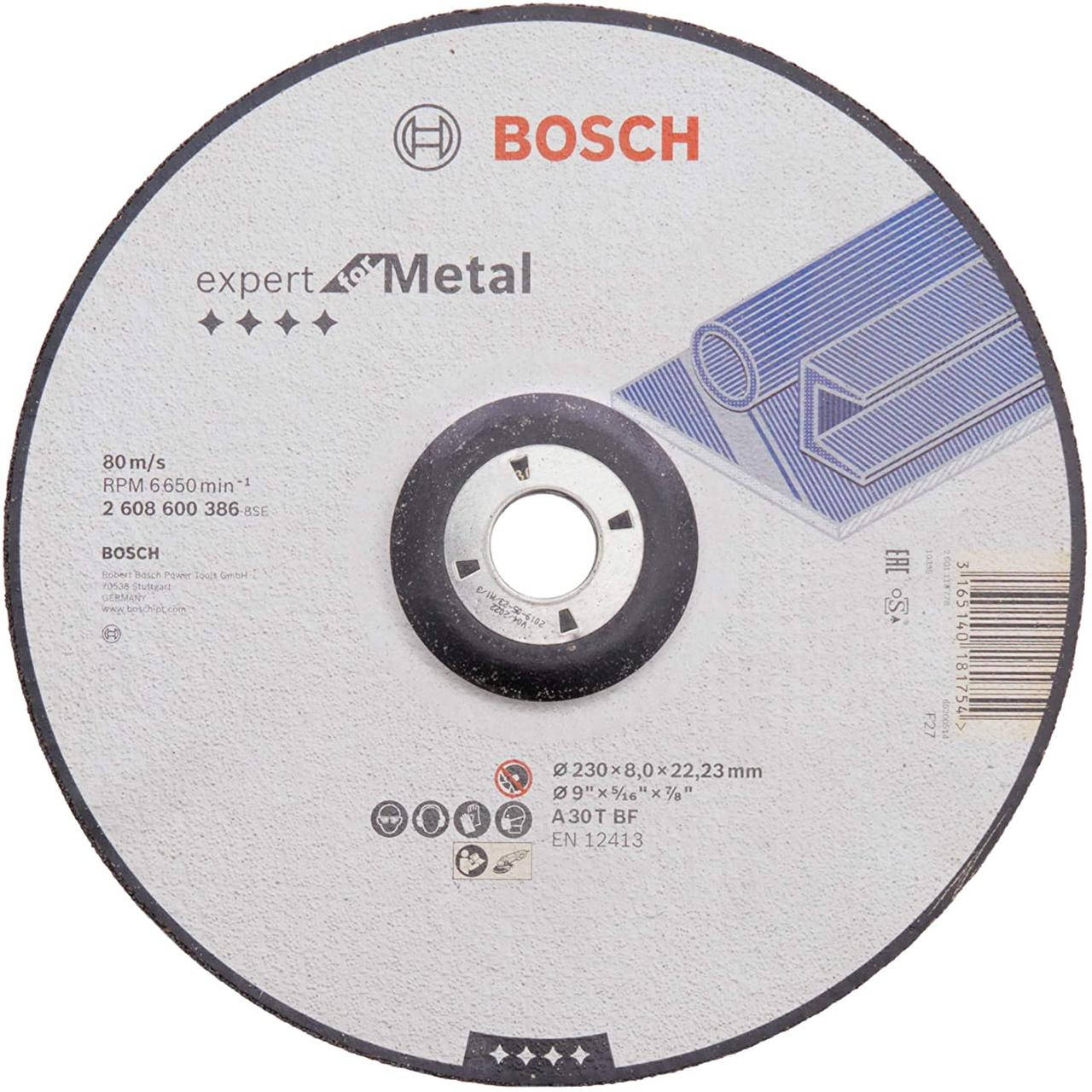 

Круг зачистной по металлу Bosch 230х8.0