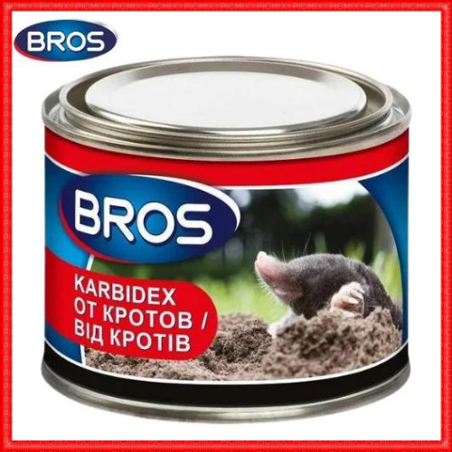 

Средство гранулы от кротов Bros Karbidex 500 г