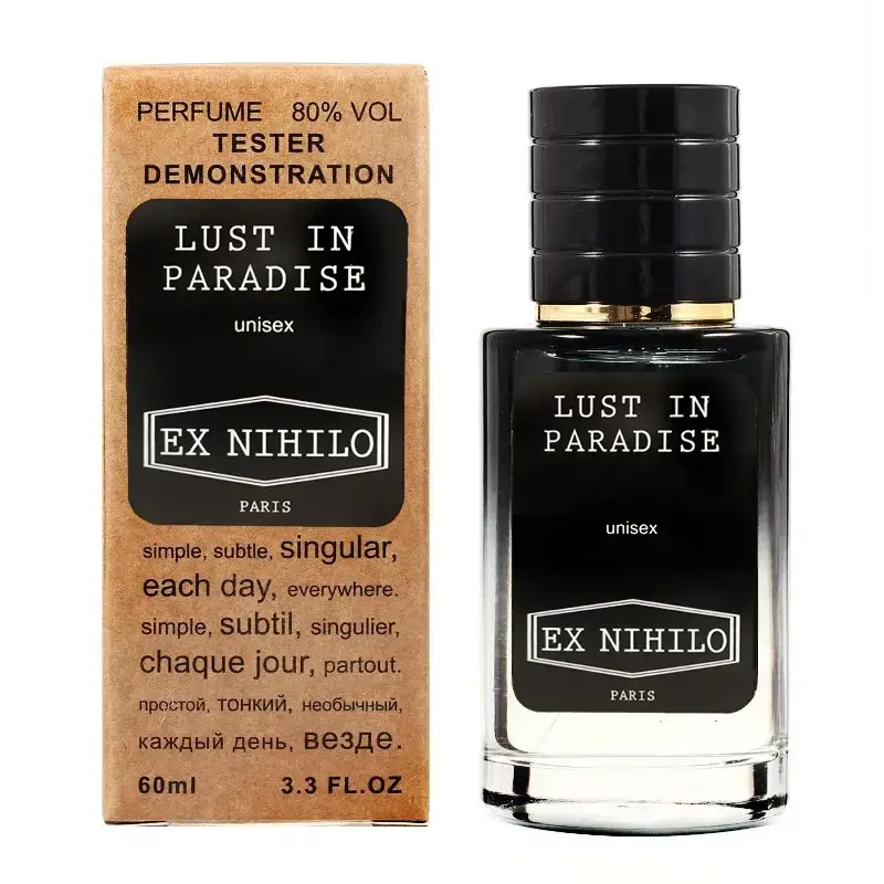 

Ex Nihilo Lust in Paradise TESTER LUX, унисекс, 60 мл