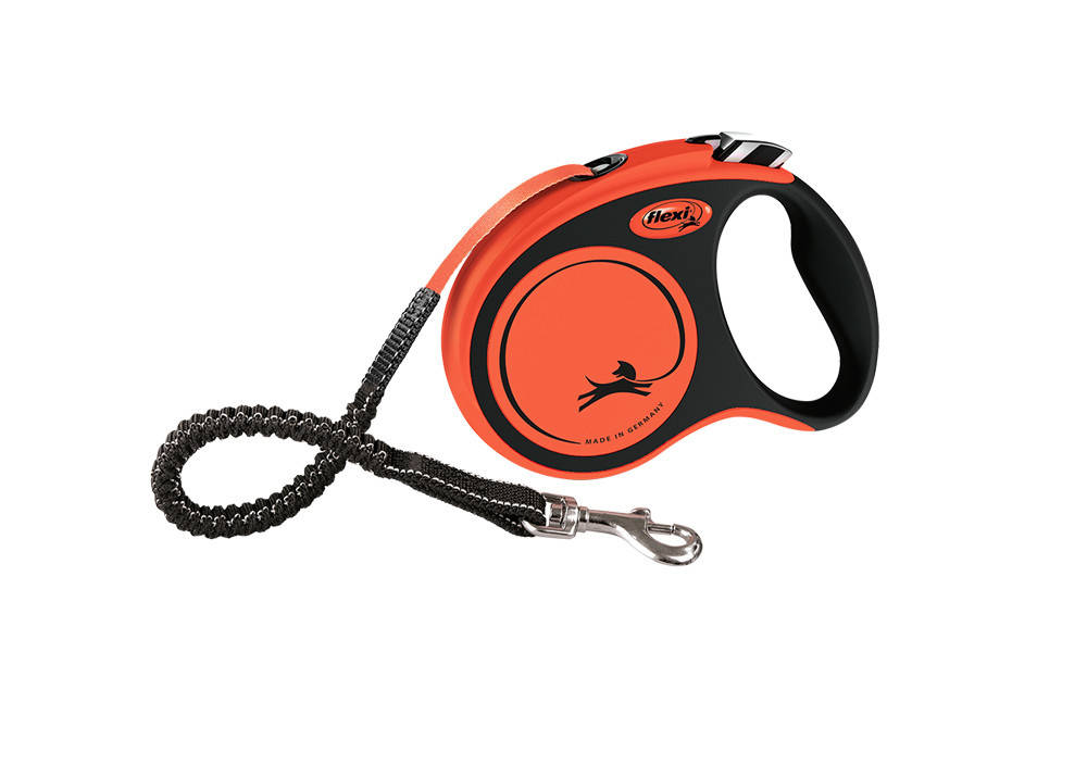 

Рулетка для собак до 65 кг Flexi Xtreme L лента 5 m, Оранжевый