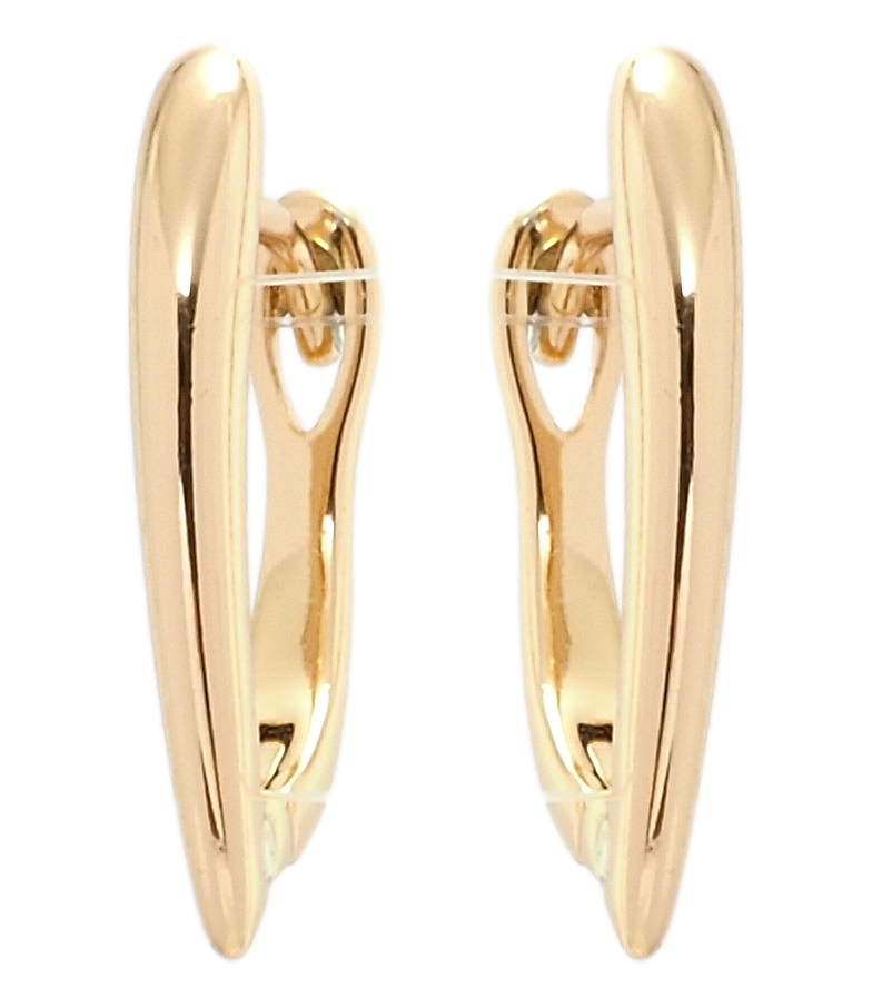 

Серьги Xuping Позолота 18K колечки "Скобы"