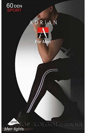 

Мужские колготки из микрофибры ADRIAN Sport 60 L, NERO (черный)