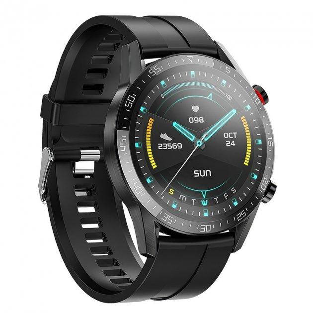 

Смарт-часы Hoco Y2 с функцией ответа на звонок Smart Watch Black