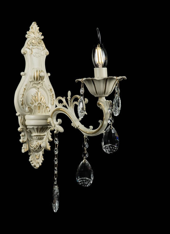 

Бра классическое с хрусталем Splendid-Ray 30-3934-15, Белый