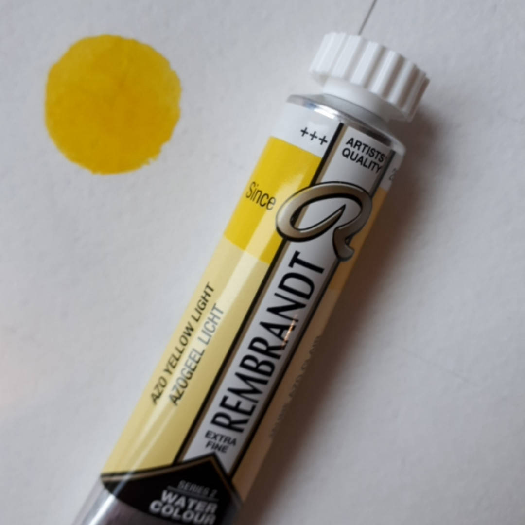 

Фарба акварельна Rembrandt (268), AZO Жовтий світлий, туба 20мл, Royal Talens, Желтый