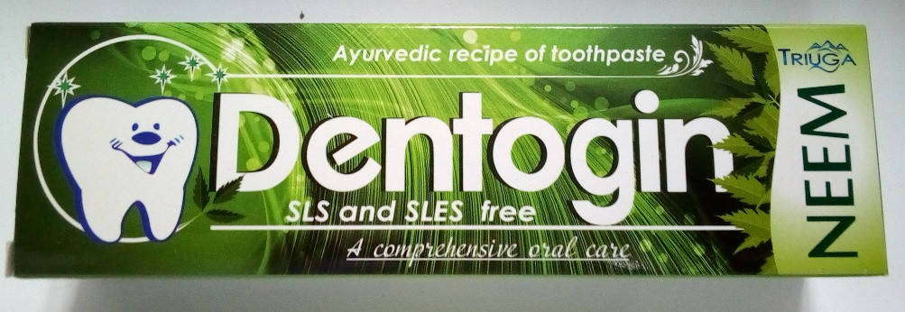 

Зубная паста по рецепту аюрведы Дентогин Ним, 100г, Триюга