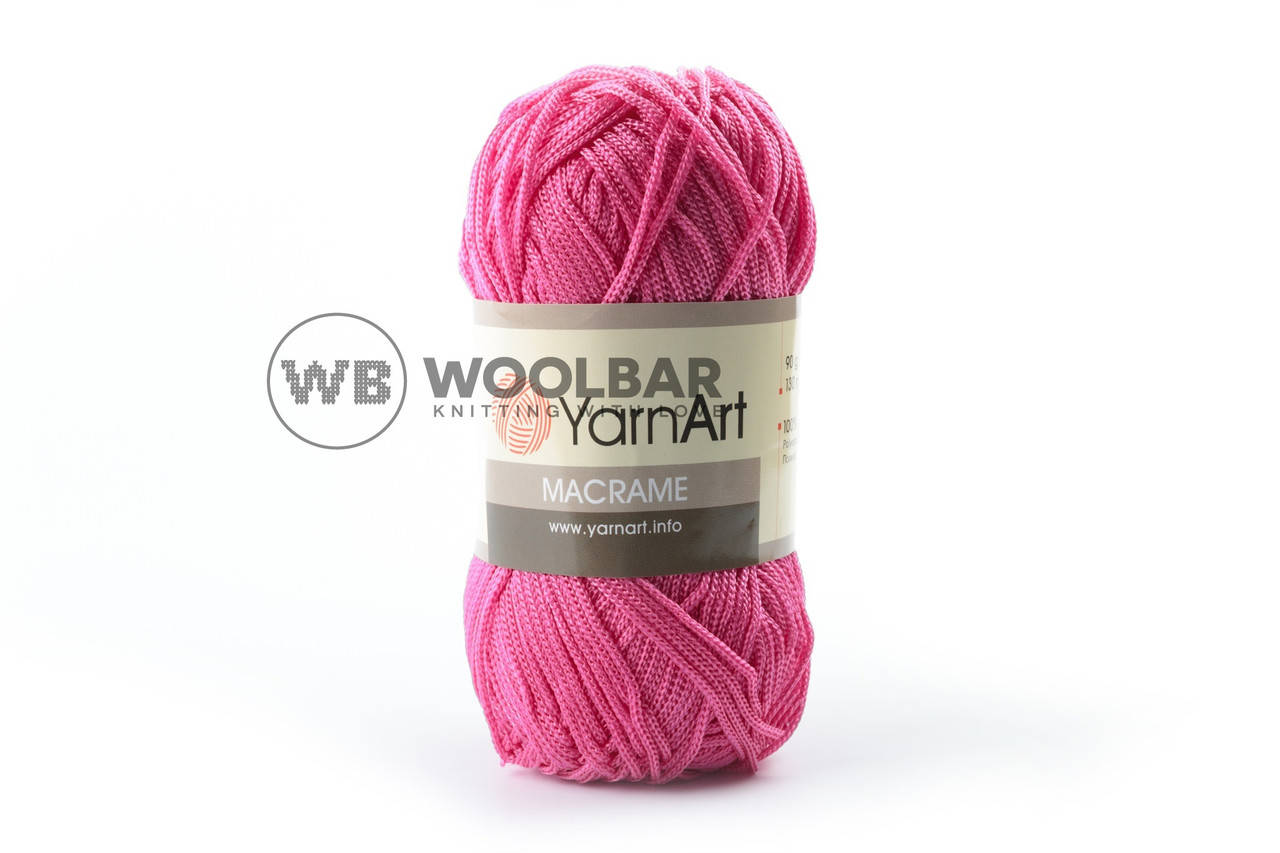 

Пряжа YarnArt Macrame 140 ярко-малиновый