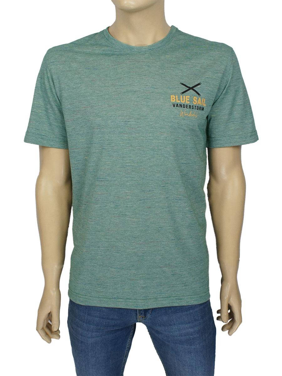 

Зеленая мужская футболка Fabianі 24228 A.Nefti